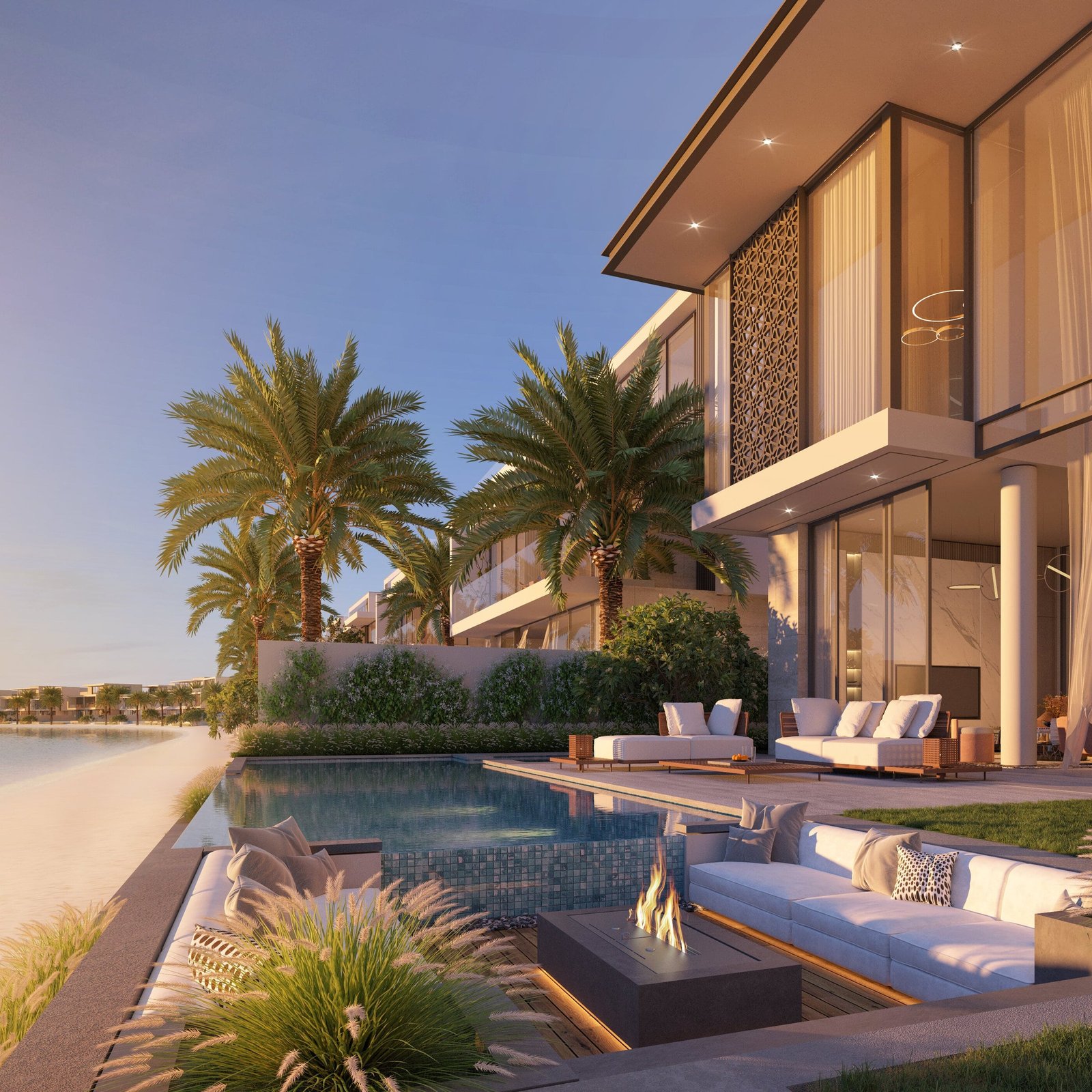 Luxury villa on the beach